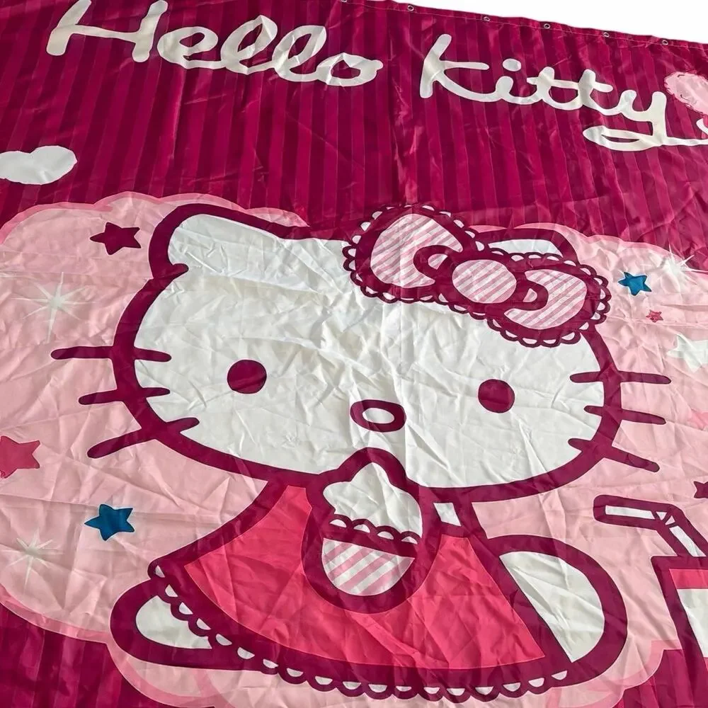 Hello Kitty shower curtain